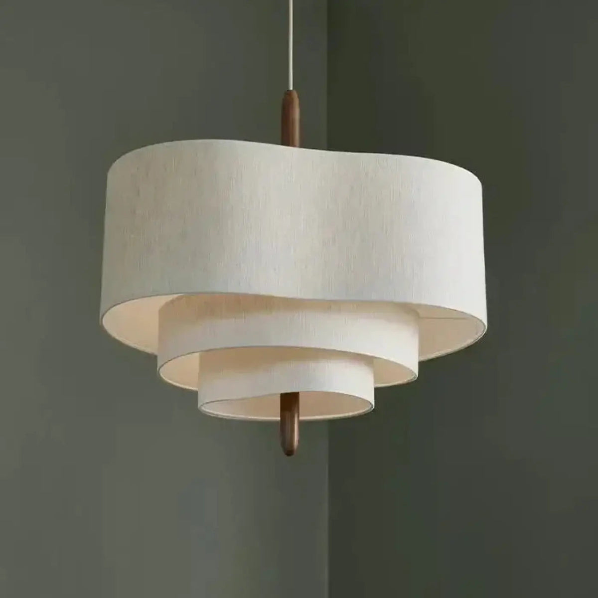 Lampa wisząca skandynawska designerska biała | Torurna