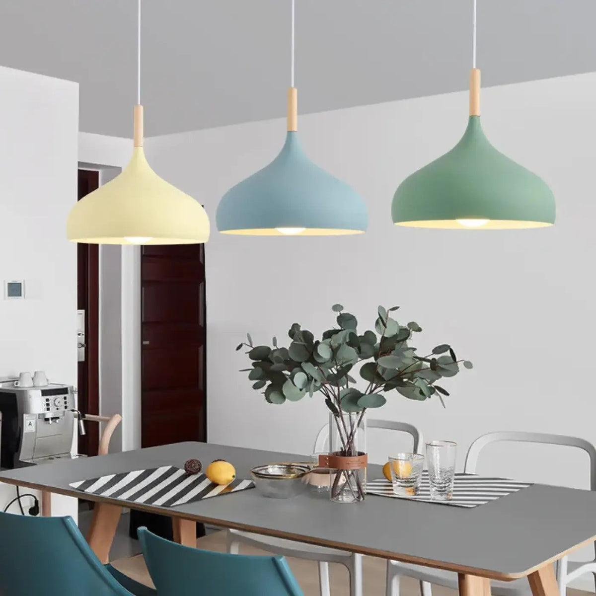 Lampa wisząca skandynawska do biura | Rondezza