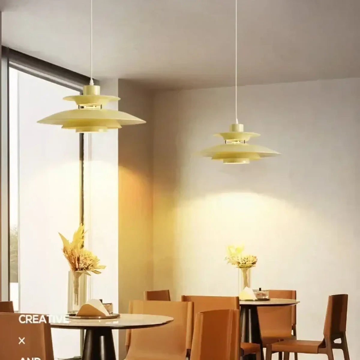 Lampa wisząca skandynawska oryginalna aluminiowa | Opelisa