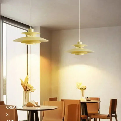 Lampa wisząca skandynawska oryginalna aluminiowa | Opelisa