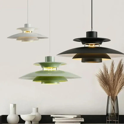 Lampa wisząca skandynawska oryginalna aluminiowa | Opelisa