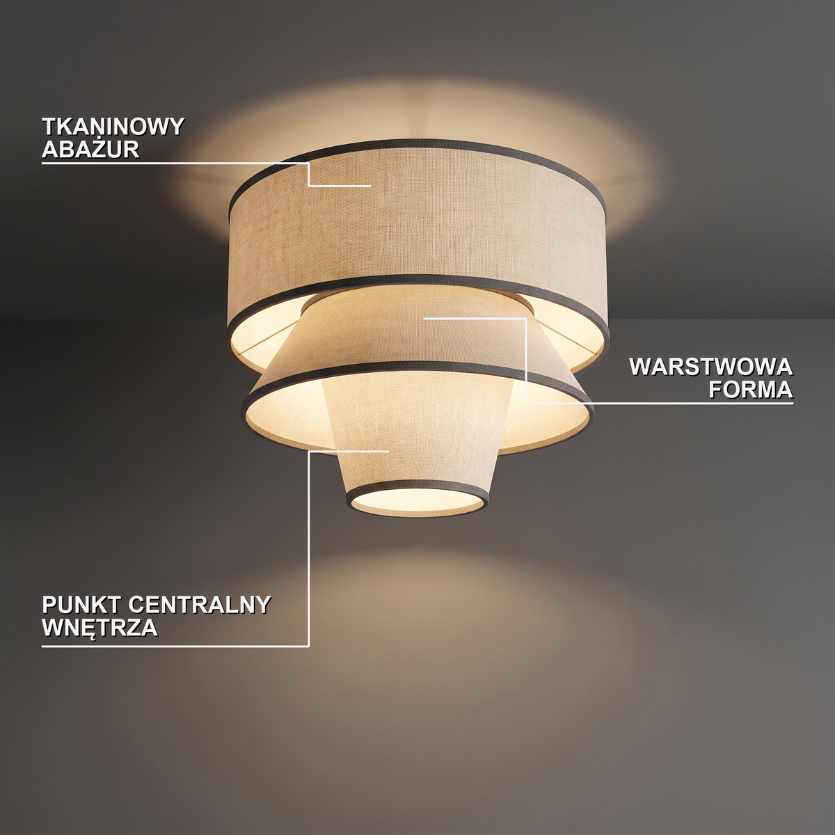 Lampa wisząca stożek | Ricola
