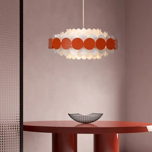 Lampa wisząca kolorowe kręgi