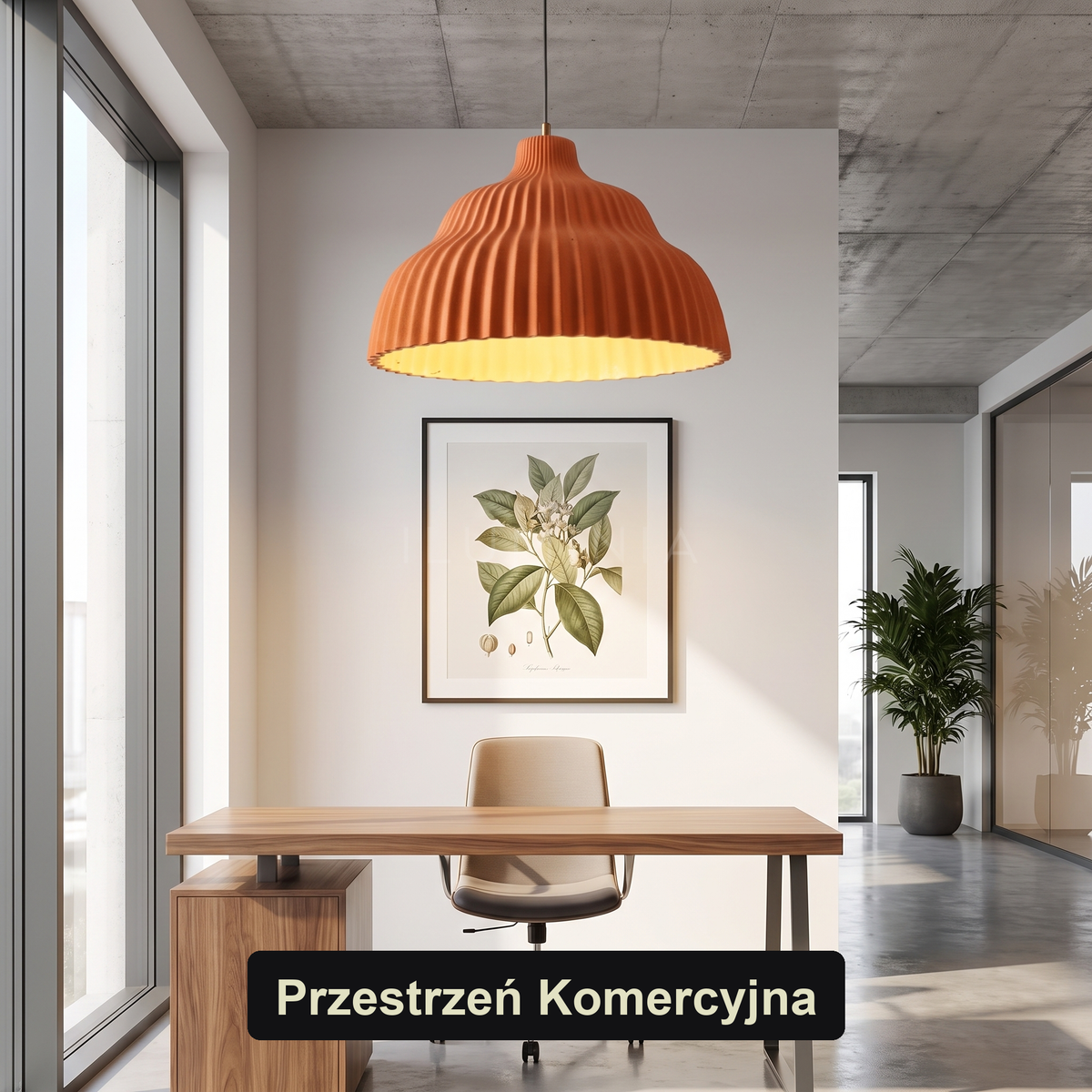 Lampa wisząca szara | Gravella