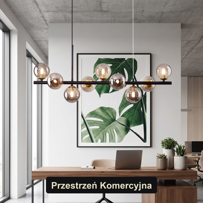 Lampa wisząca szklana kula | Ardenza – przestrzeń komercyjna