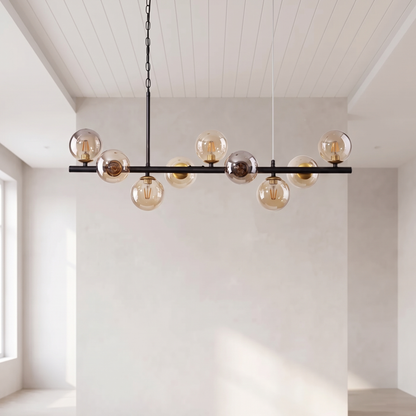 Lampa wisząca szklana kula | Ardenza