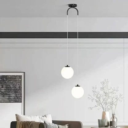 Lampa wisząca szklana złota | Sorezza