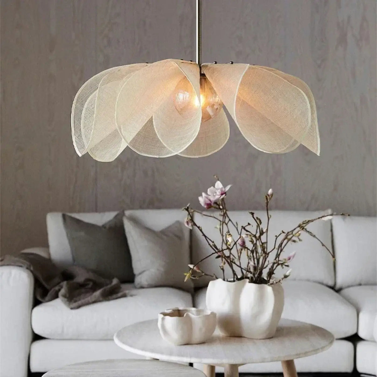 Lampa wisząca tkanina | Delletta
