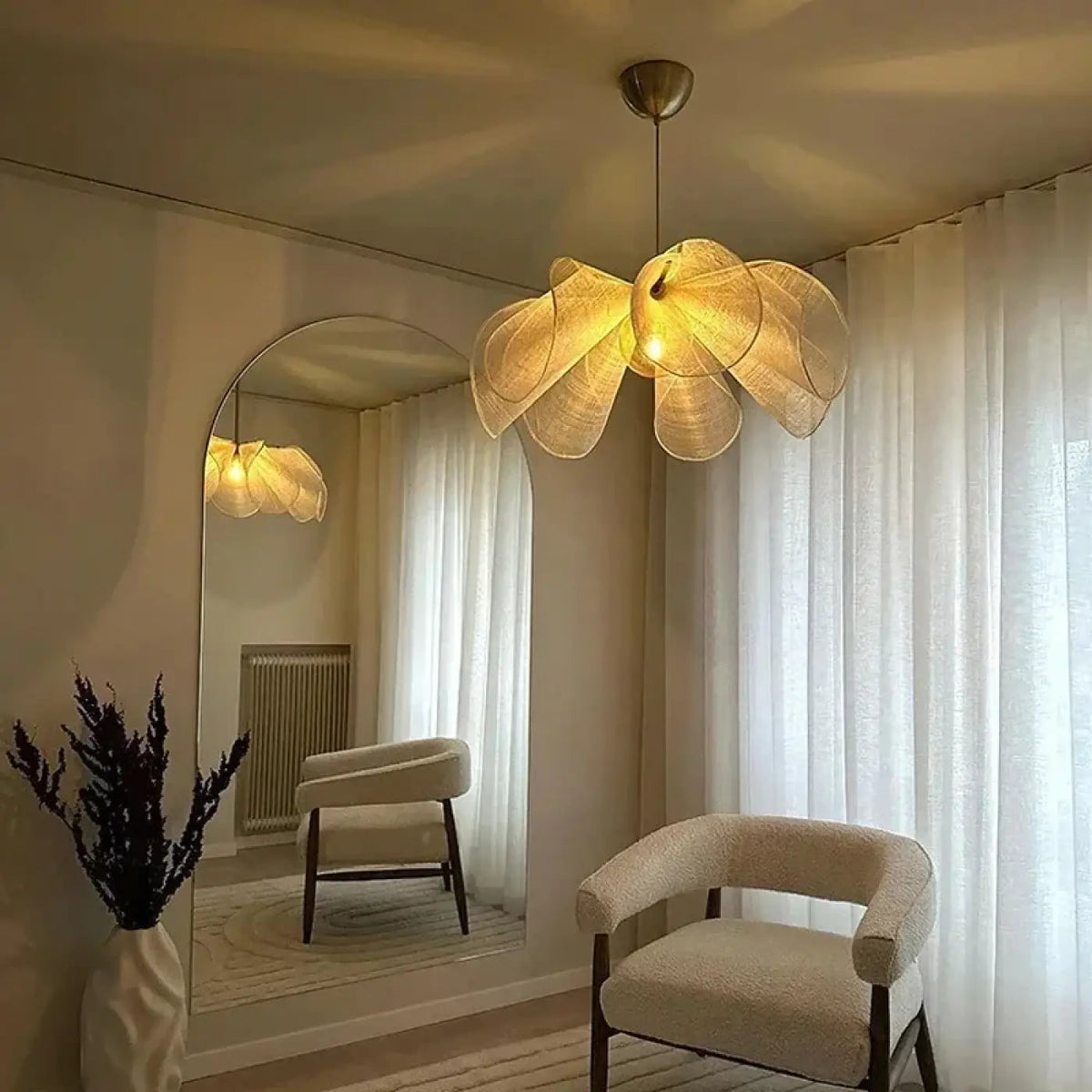 Lampa wisząca tkanina | Delletta