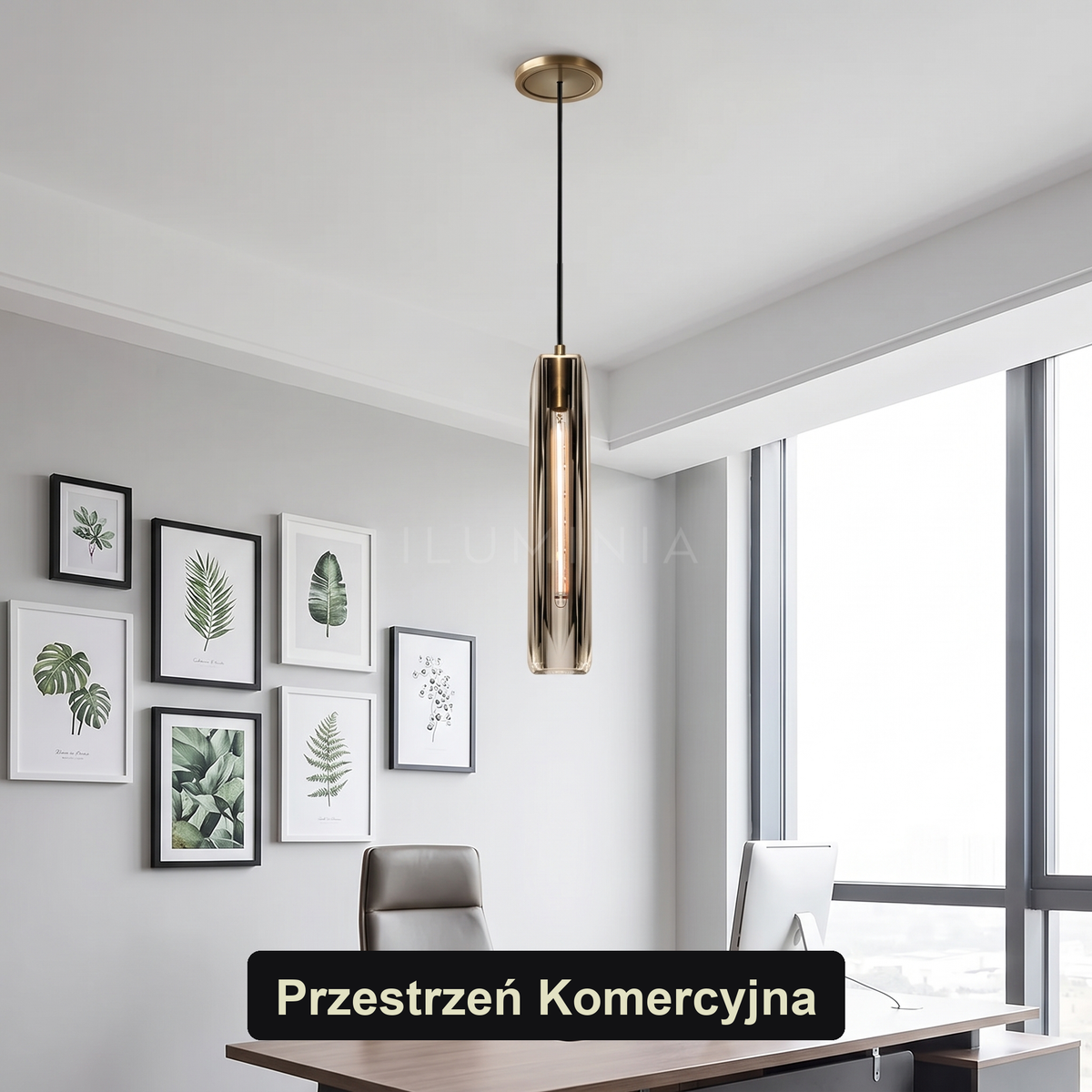 Lampa wisząca tuba | Elvenza