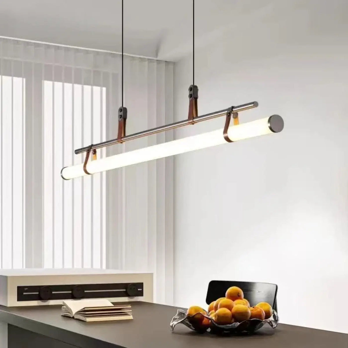 Lampa wisząca tuba złota | Danalda