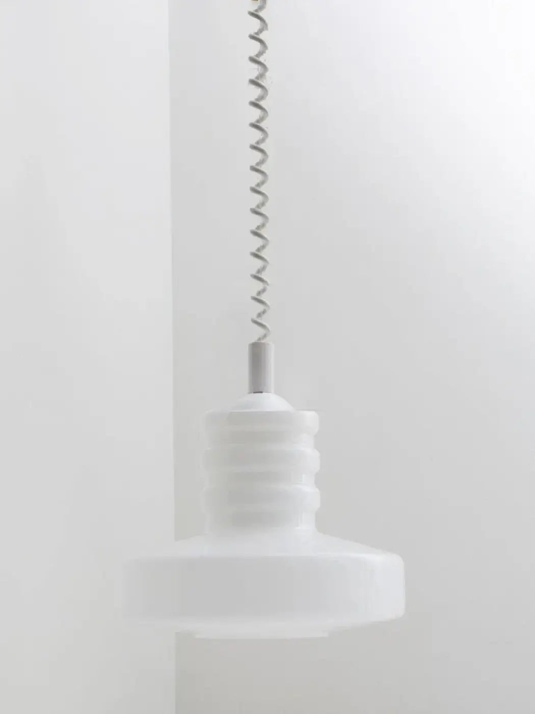 Lampa wisząca szklana ryflowana kolorowa | Elmara