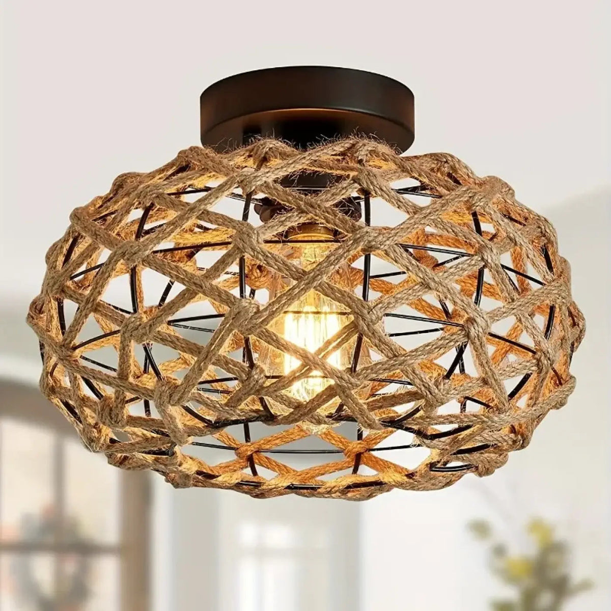 Lampa wisząca w stylu rustykalnym | Mirara