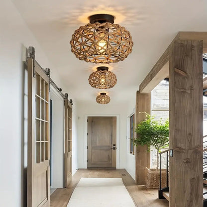 Lampa wisząca w stylu rustykalnym | Mirara