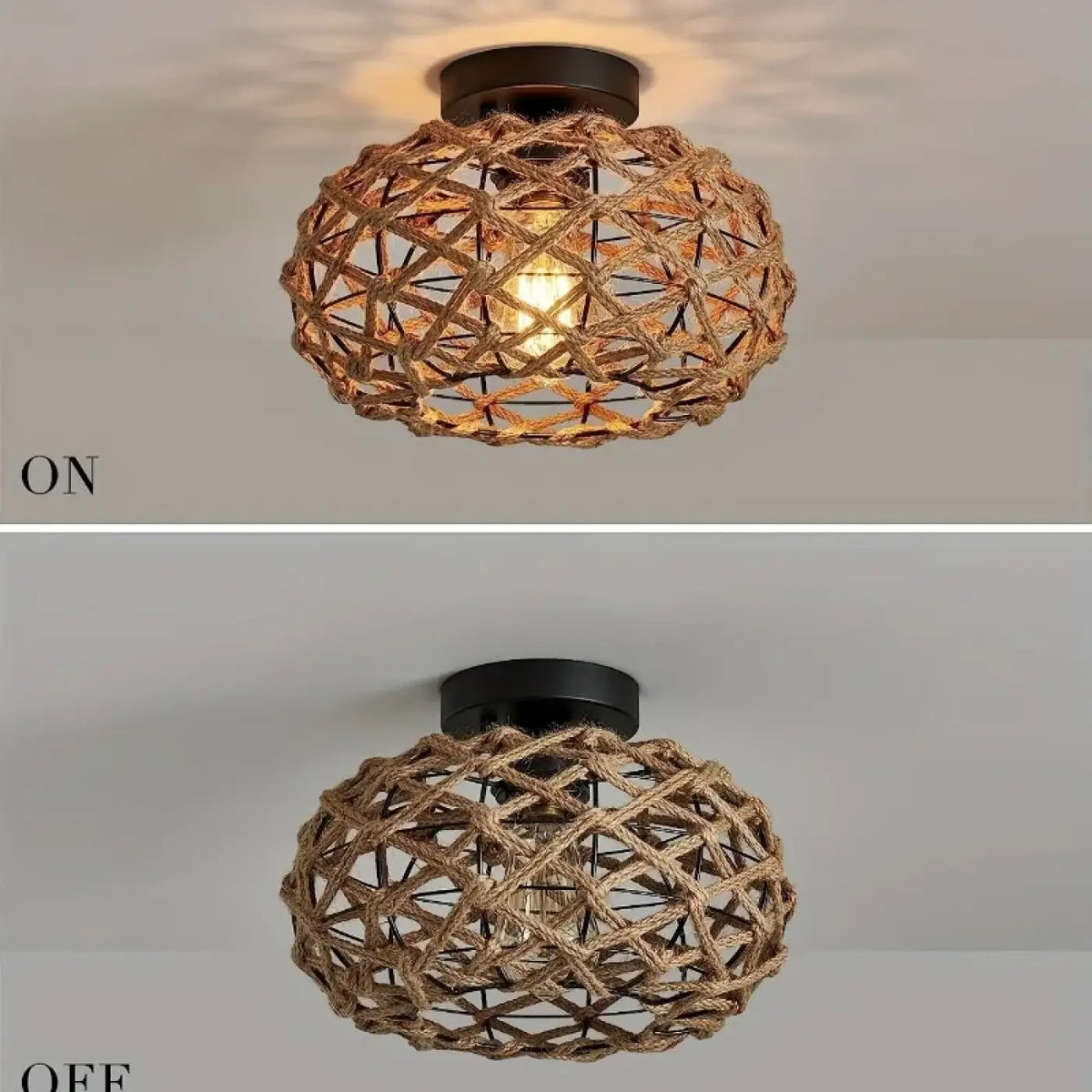 Lampa wisząca w stylu rustykalnym | Mirara