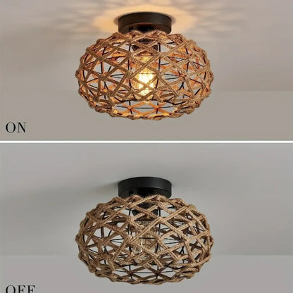 Lampa wisząca w stylu rustykalnym | Mirara