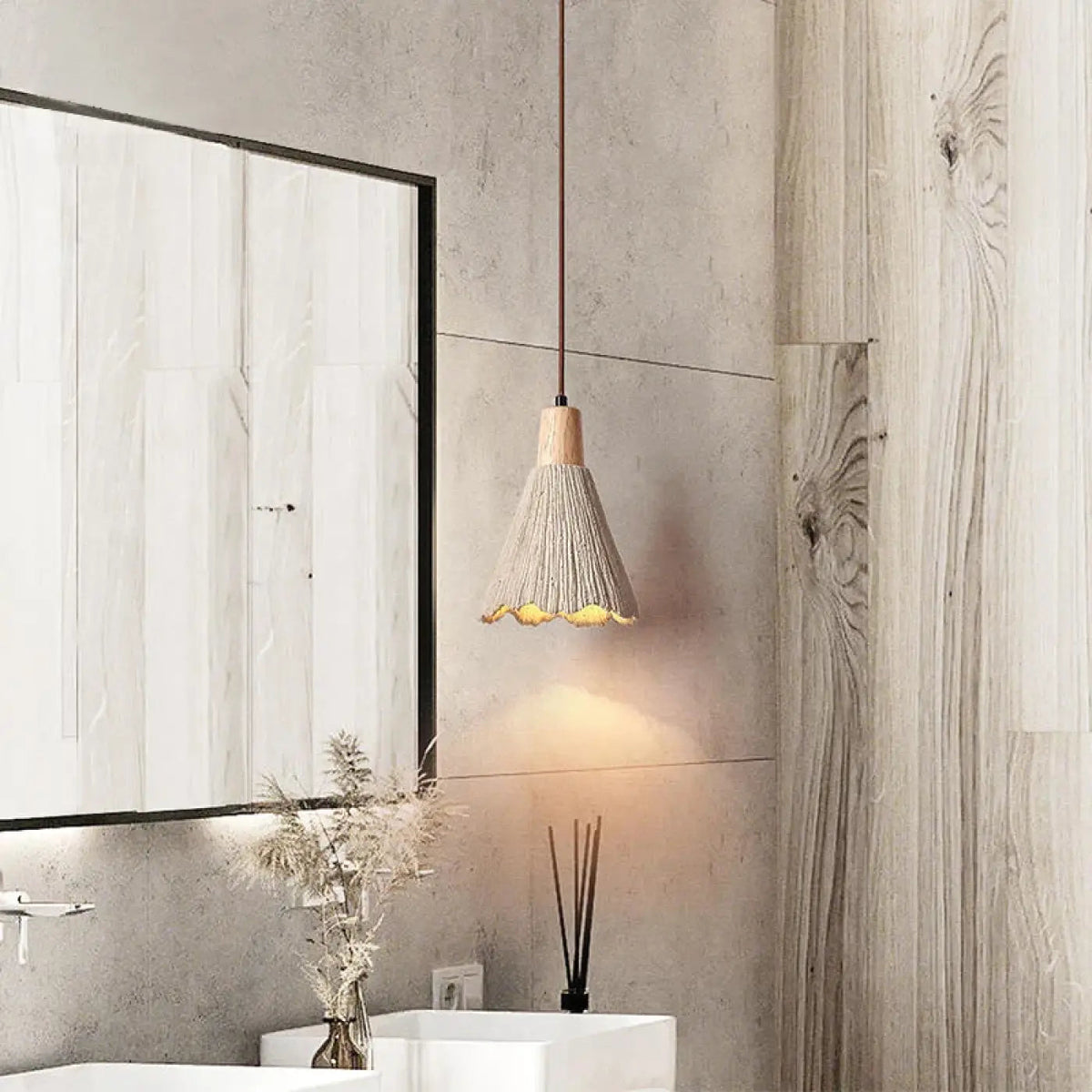 Lampa wisząca wąska retro | Simina