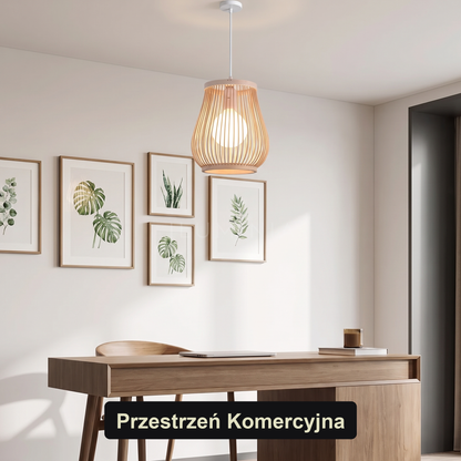 Lampa wisząca z bambusa | Nardena