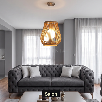 Lampa wisząca z bambusa | Nardena