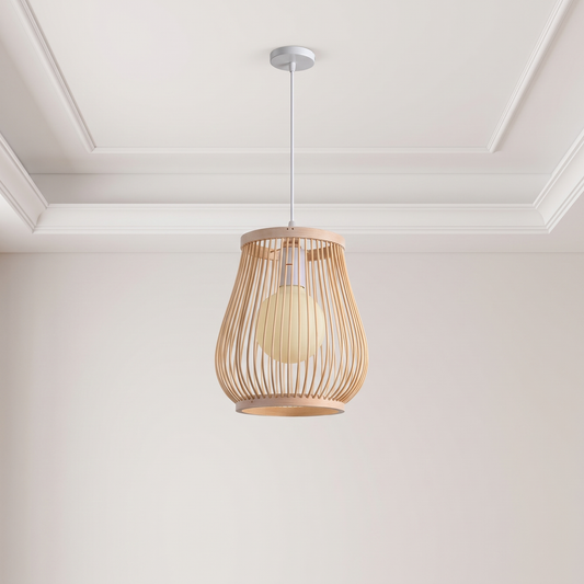Lampa wisząca z bambusa | Nardena