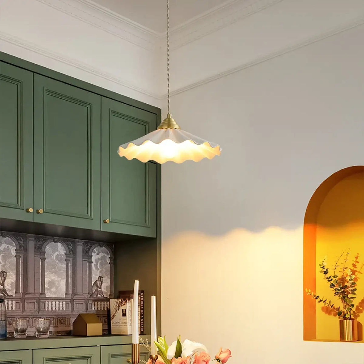 Lampa wisząca z kloszami | Valina