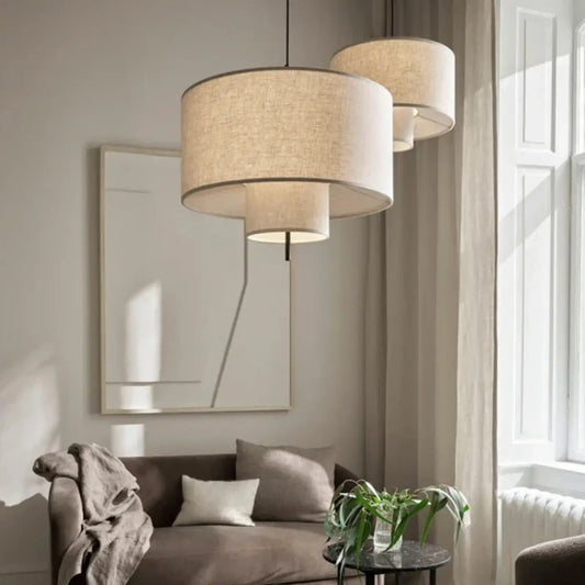 Lampa wisząca z tkaniny | Oranta