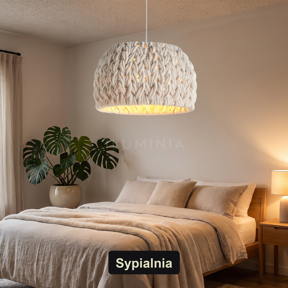 Lampa wisząca ze sznurem | Perisa