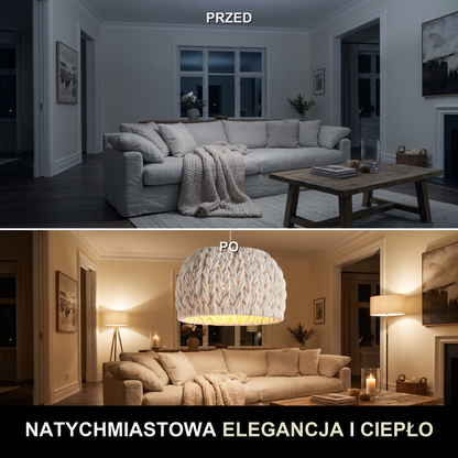 Lampa wisząca ze sznurem | Perisa