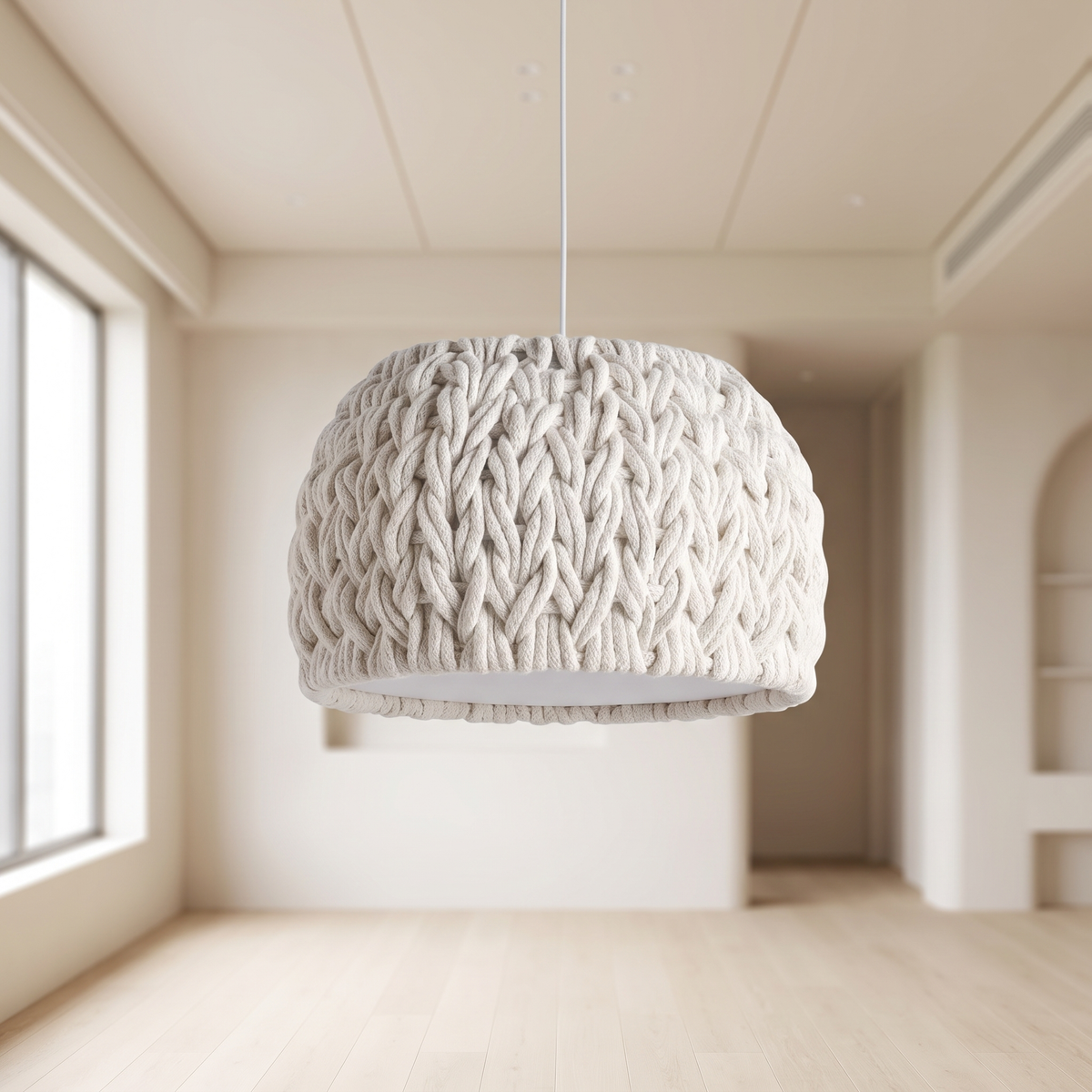 Lampa wisząca ze sznurem | Perisa