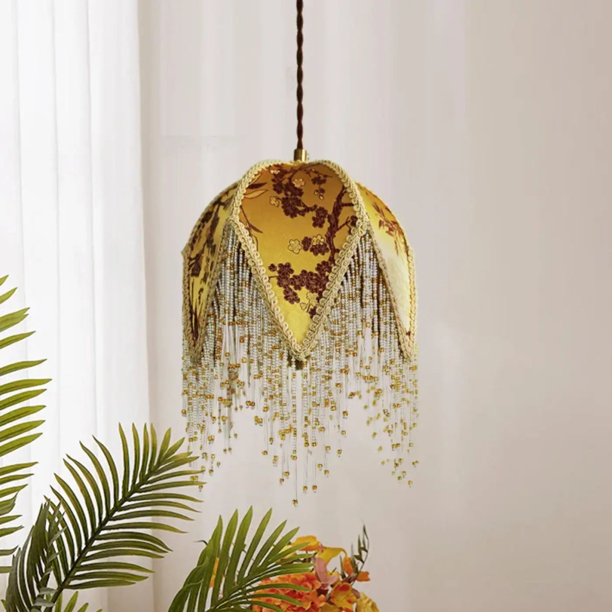 Lampa wisząca zielona | Amberosa