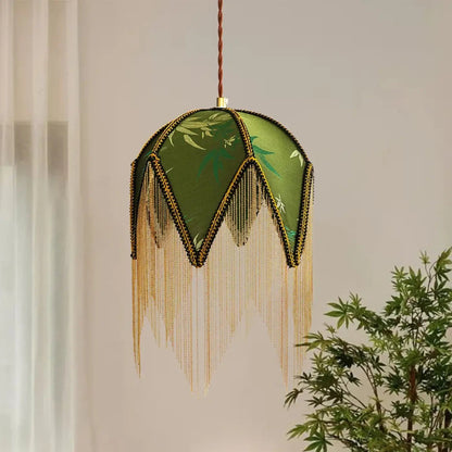 Lampa wisząca zielona | Amberosa