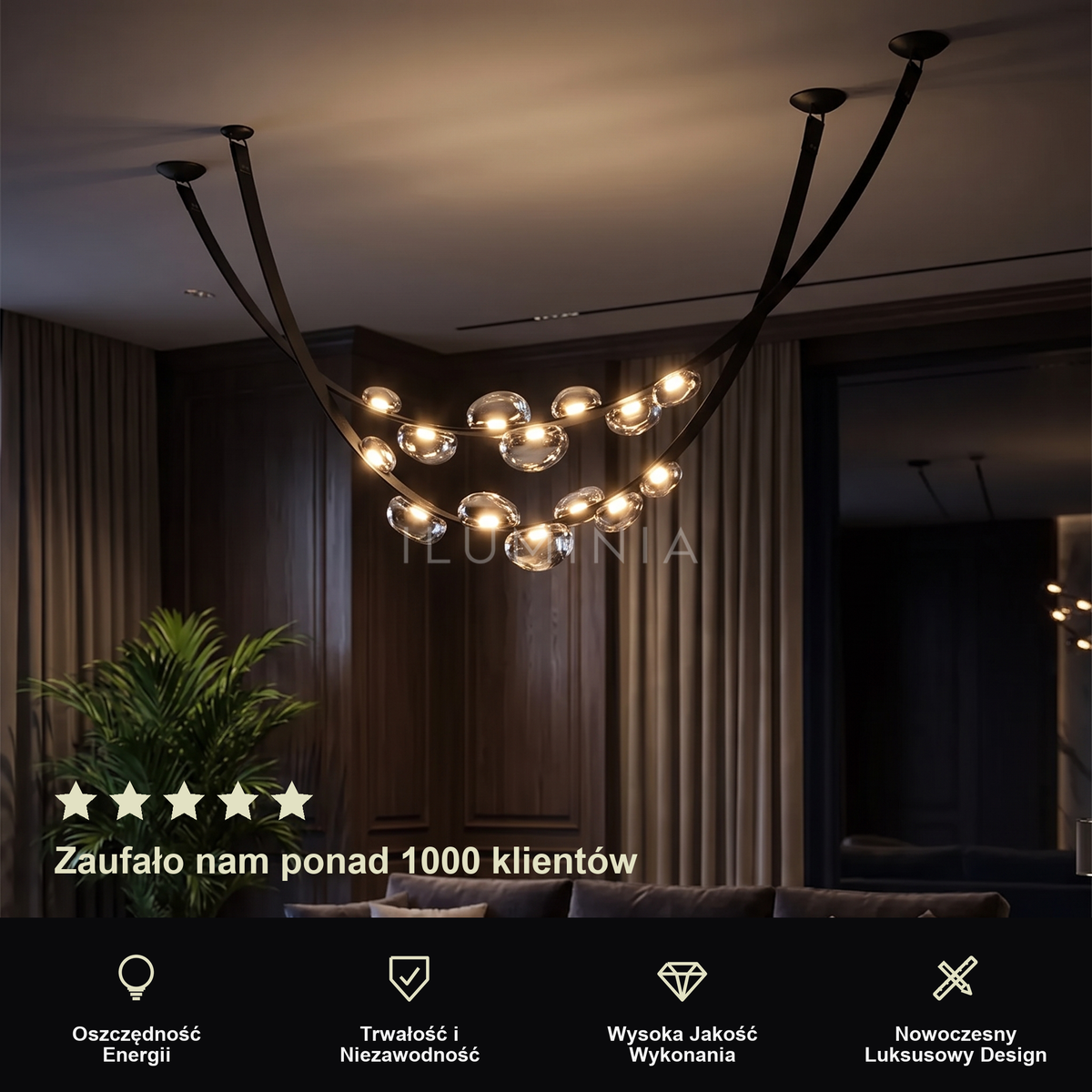 Lampa żyrandol kule | Velosa – prezentacja