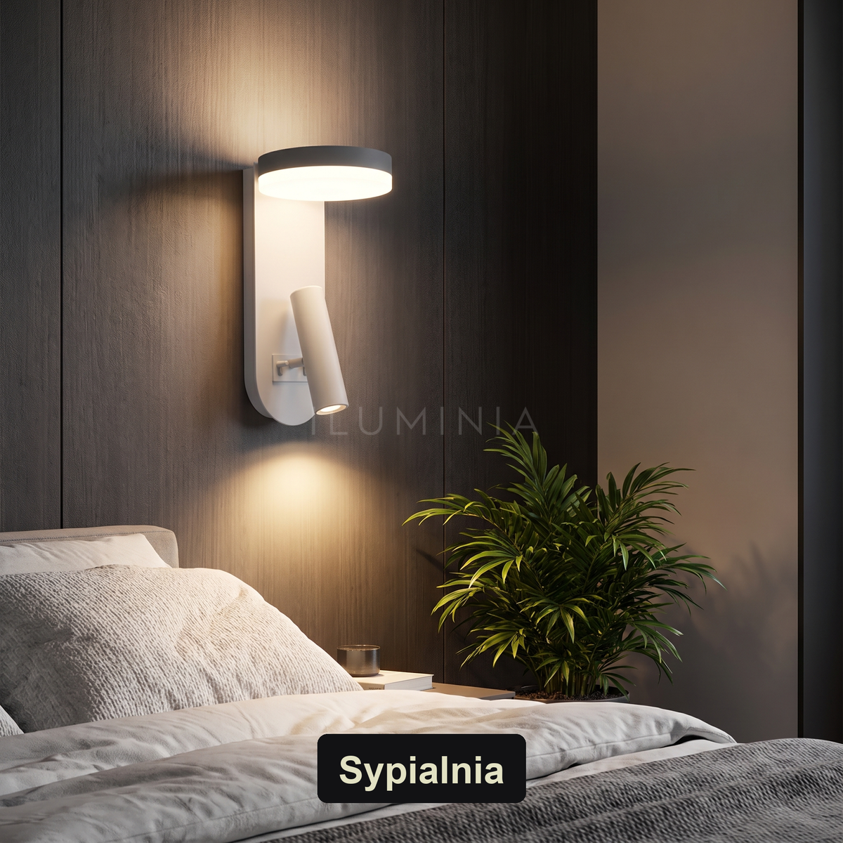 Lampka do czytania kinkiet | NORYLEVA