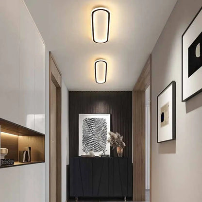 Mini plafon LED do korytarza