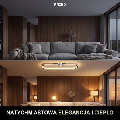 Mini plafon LED | Seresa – przed i po