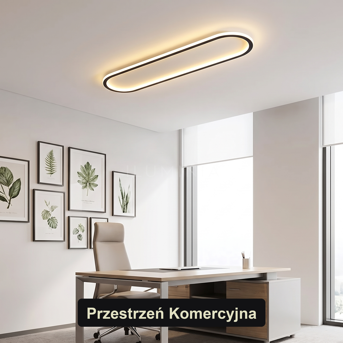 Mini plafon LED | Seresa – przestrzeń komercyjna