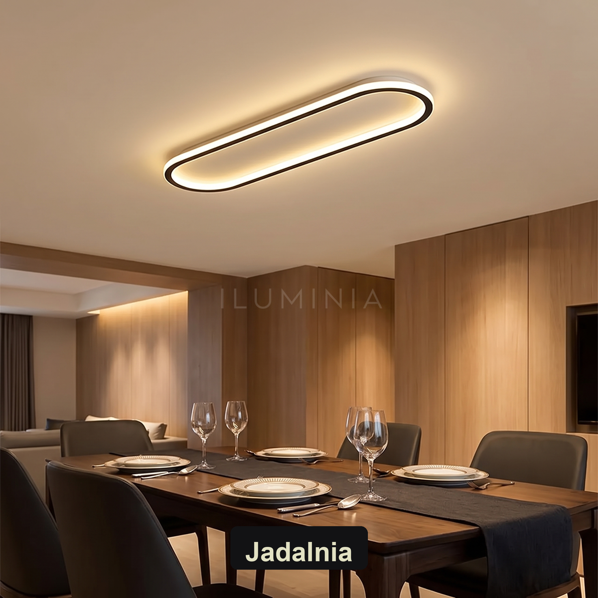 Mini plafon LED | Seresa – jadalnia