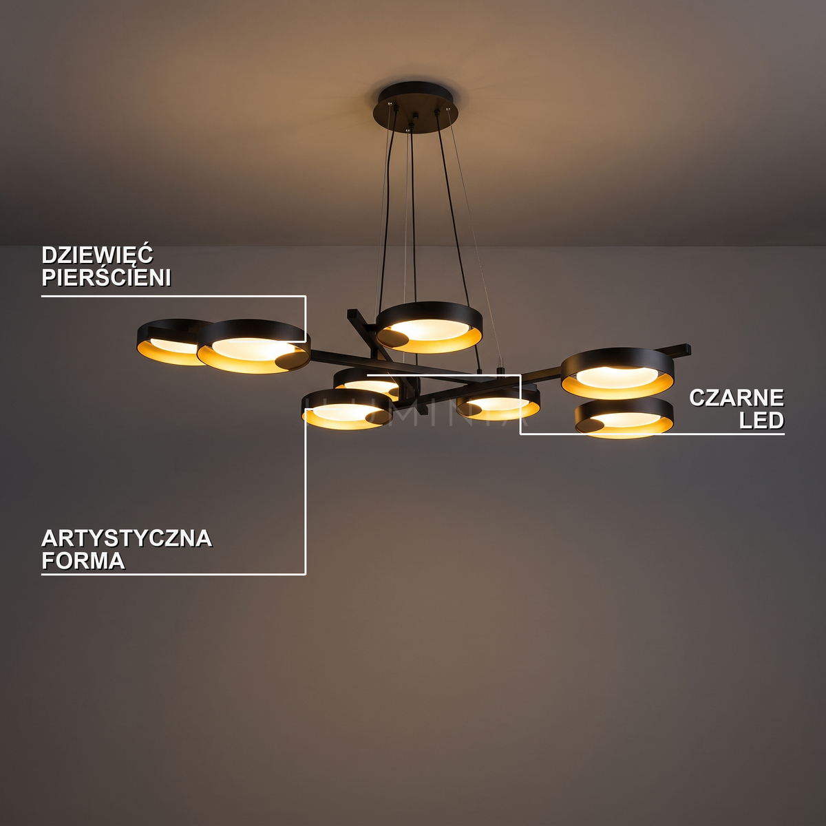 Modny żyrandol | Vesparia – cechy i funkcje