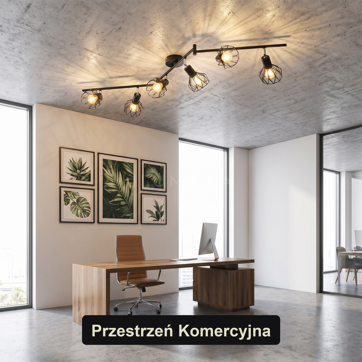 Plafon ceramiczny | Dorino – przestrzeń komercyjna