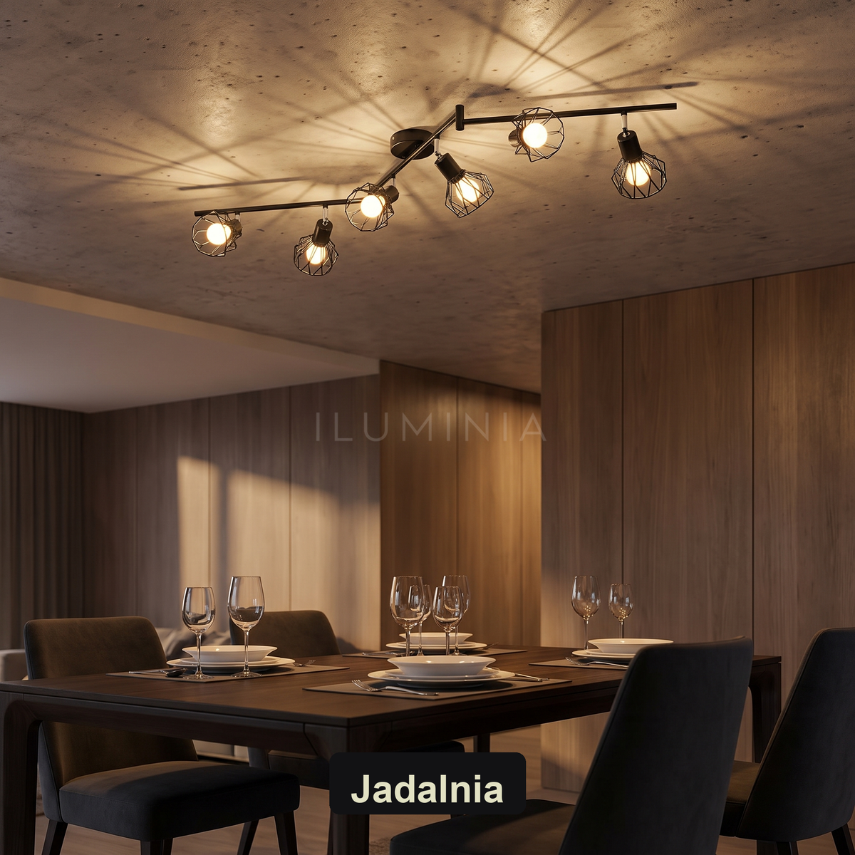 Plafon ceramiczny | Dorino – jadalnia