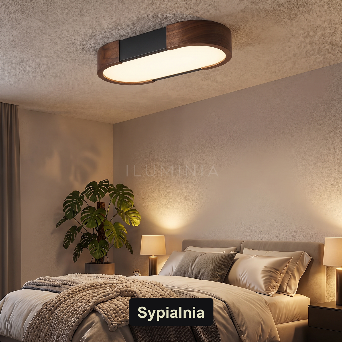 Plafon drewniany do jadalni | Stelese