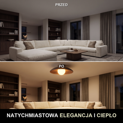 Plafon drewniany do sypialni | Portura