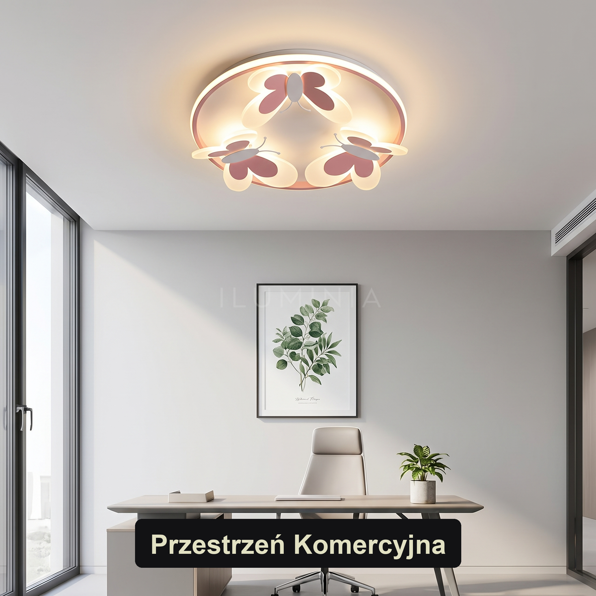 Plafon dziecięcy LED | Rosese – przestrzeń komercyjna