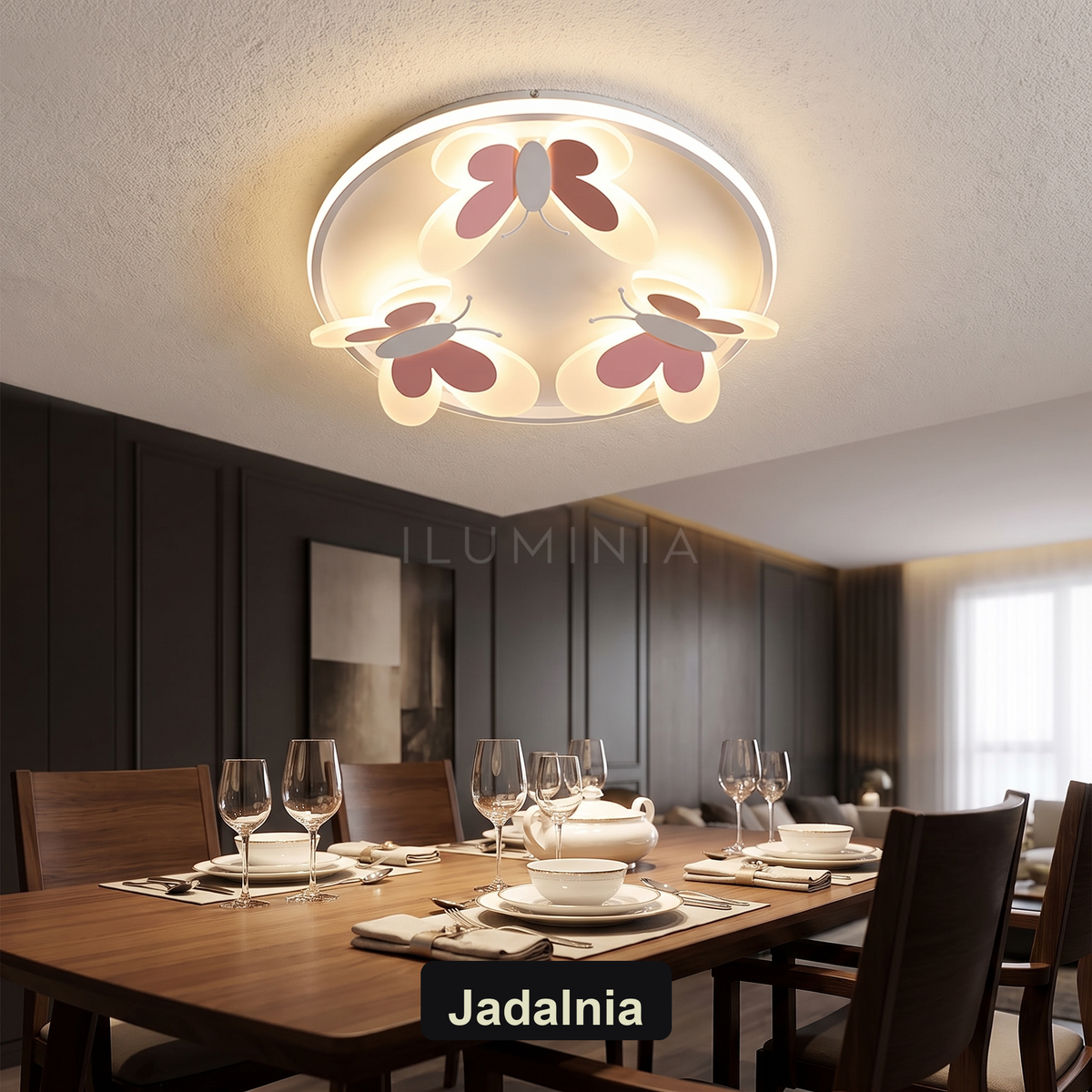 Plafon dziecięcy LED | Rosese – jadalnia