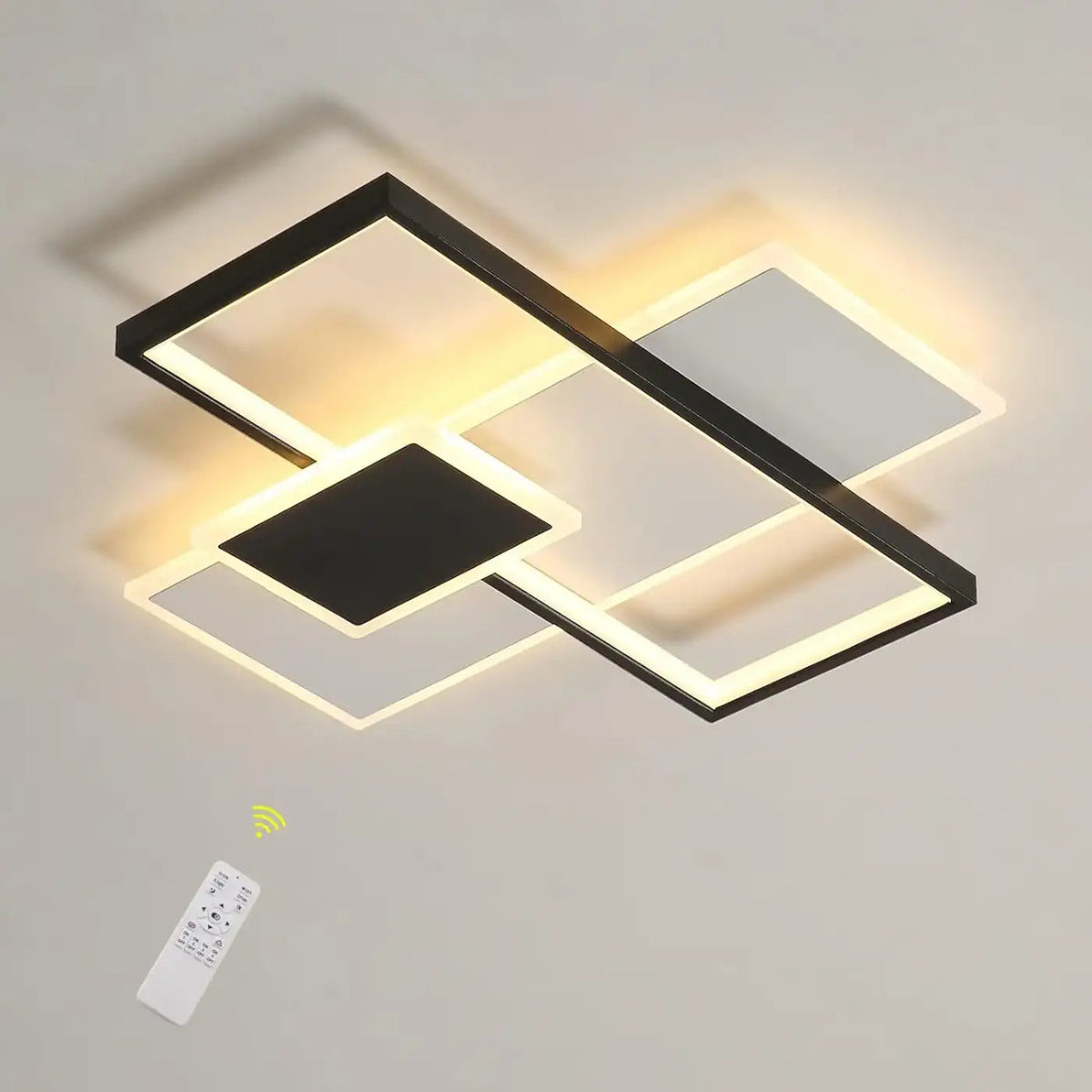 Plafon elegancki do jadalni z metalu