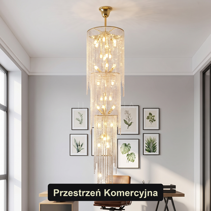 Plafon kryształowy LED | KLESOS