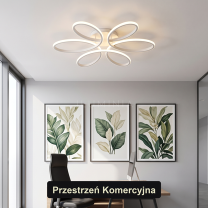 Plafon kwiaty | Perlata – przestrzeń komercyjna