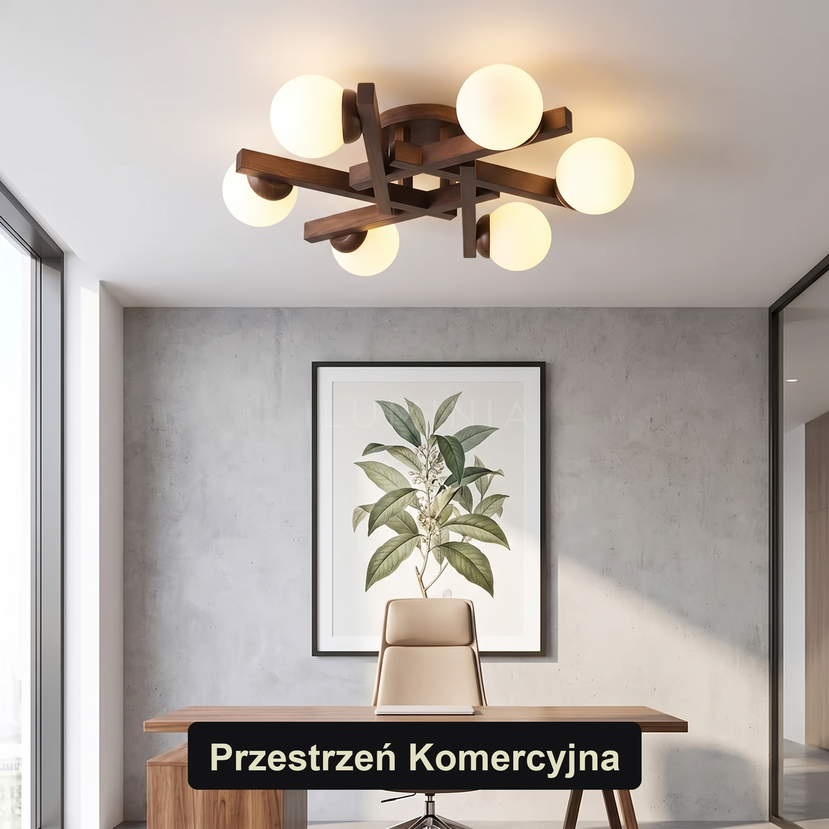 Plafon łazienkowy drewniany | Novone