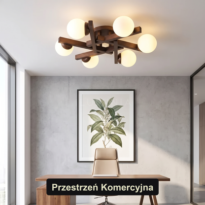 Plafon łazienkowy drewniany | Novone