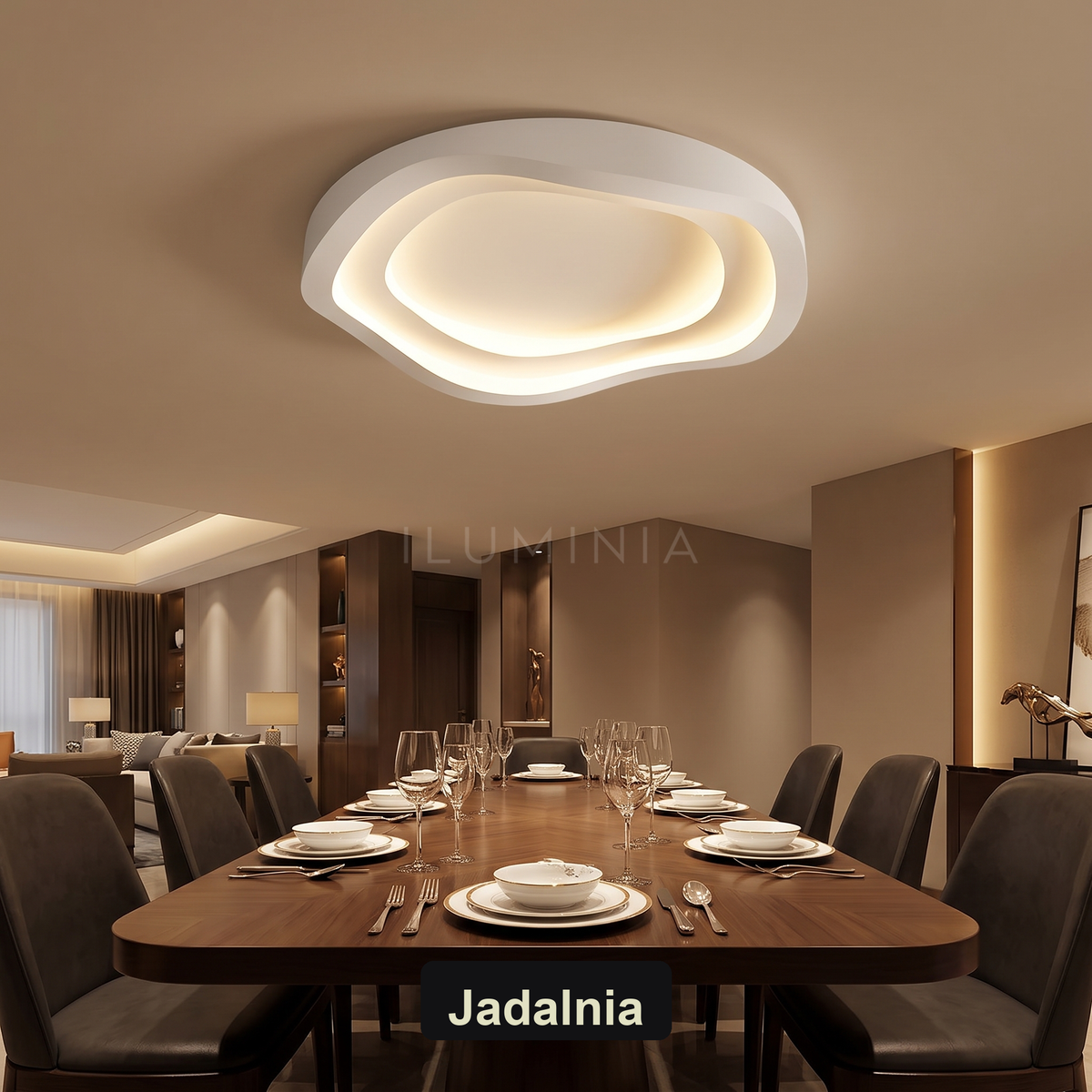 Plafon LED do kuchni | Novale